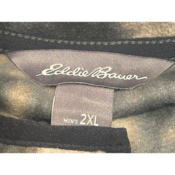 Eddie Bauer Men's Chutes Long-Sleeve Snap Mock Neck Fleece‎ Pullover NWT - 2XL - Picture 9 of 16